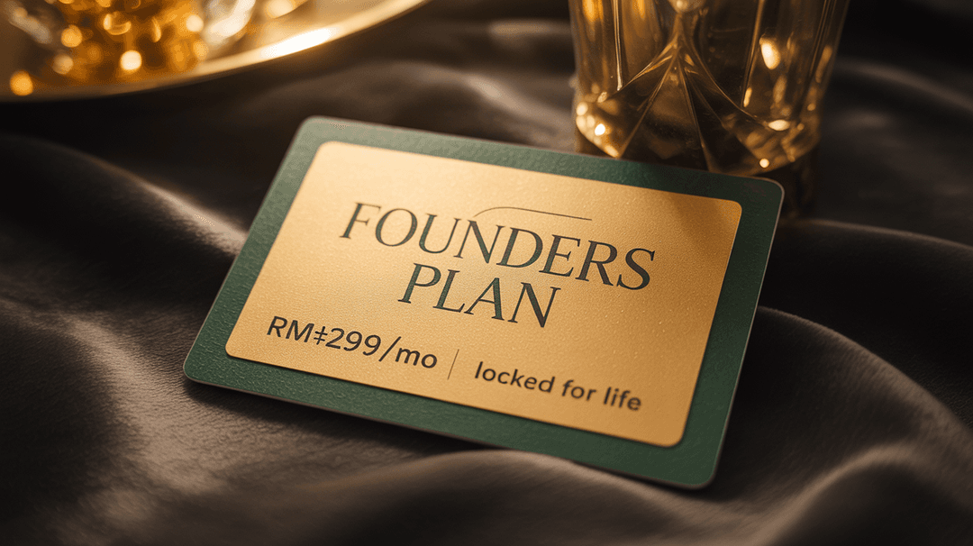 Founders Plan — exclusive founding member card